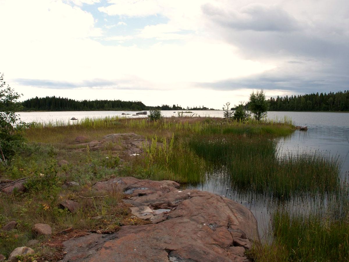 Skärgård utanför Täfteå, juli 2012.